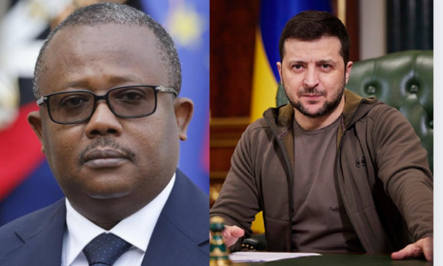 Presidente Sissoco e Zelensky reúnem-se em videoconferência.