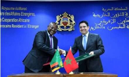 Sahara Marroquino: A Zâmbia reitera o seu apoio à integridade territorial de Marrocos.