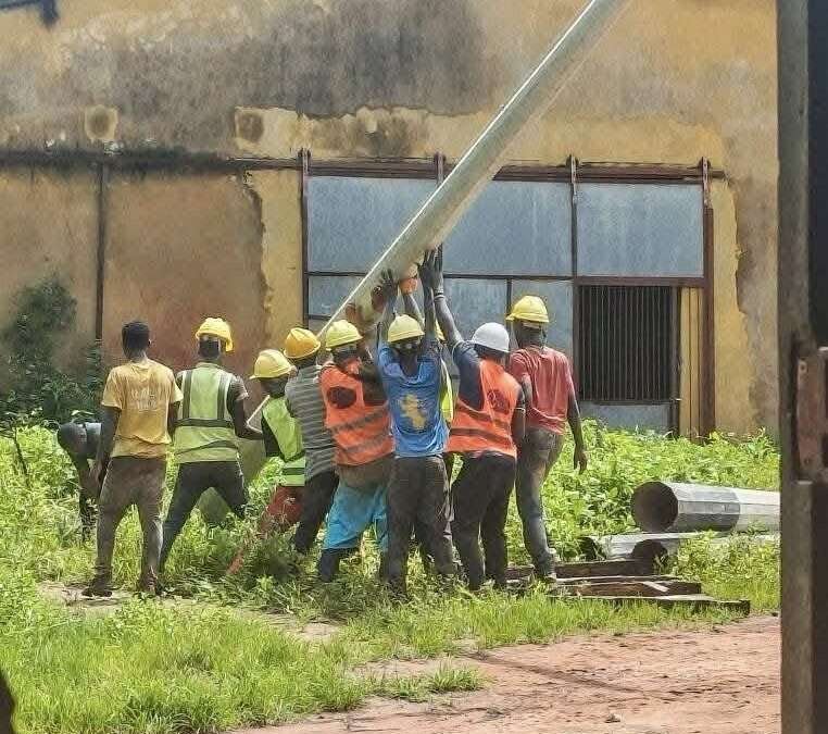 BOÉ: Fixação dos Contadores da Energia da OMVG em Beli