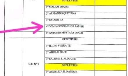 Frente Social condena grupo de professores que declarou apoio à reeleição de Embaló