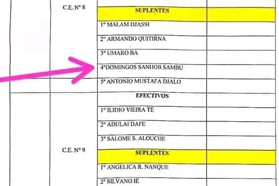Frente Social condena grupo de professores que declarou apoio à reeleição de Embaló