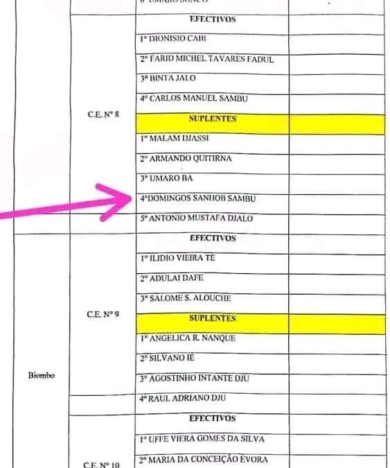 Frente Social condena grupo de professores que declarou apoio à reeleição de Embaló