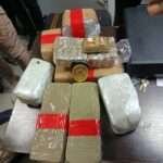 LUSO-GUINEENSE DETIDO NO AEROPORTO INTERNACIONAL OSVALDO VIEIRA NA POSSE DE 8 QUILOGRAMAS DE HAXIXE.