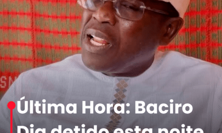 Baciro Dja detido esta noite em Bissau