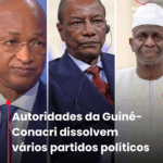Autoridades da Guiné-Conacri dissolvem vários partidos políticos
