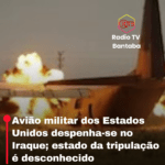 Avião militar dos Estados Unidos despenha-se no Iraque; estado da tripulação é desconhecido