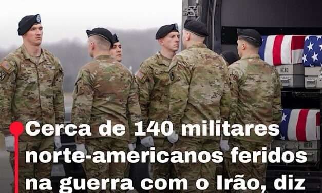 Cerca de 140 militares norte-americanos feridos na guerra com o Irão, diz Pentágono