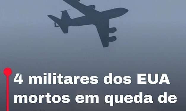 Quatro militares dos EUA mortos em queda de avião no Iraque