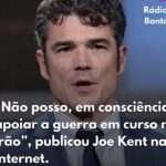 Responsável máximo do contraterrorismo dos EUA demite-se devido à guerra contra o Irão