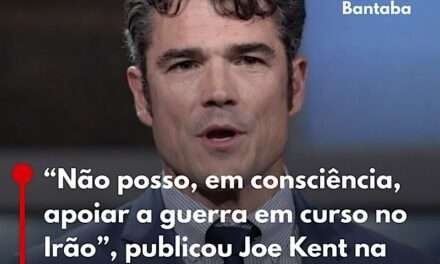Responsável máximo do contraterrorismo dos EUA demite-se devido à guerra contra o Irão