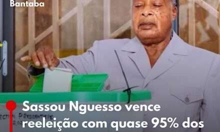 Sassou Nguesso vence reeleição com quase 95% dos votos na República do Congo