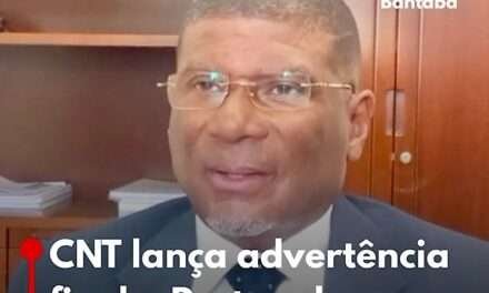 CNT endurece discurso contra Portugal e deixa “advertência final” em comunicado lido por Fernando Vaz