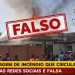 Governo Regional de Gabú desmente incêndio divulgado nas redes sociais