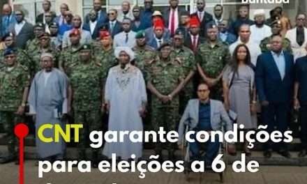 Conselho Nacional de Transição garante condições para eleições a 6 de dezembro