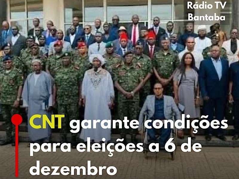 Conselho Nacional de Transição garante condições para eleições a 6 de dezembro