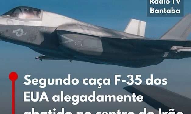 Segundo caça F-35 dos EUA alegadamente abatido no centro do Irão