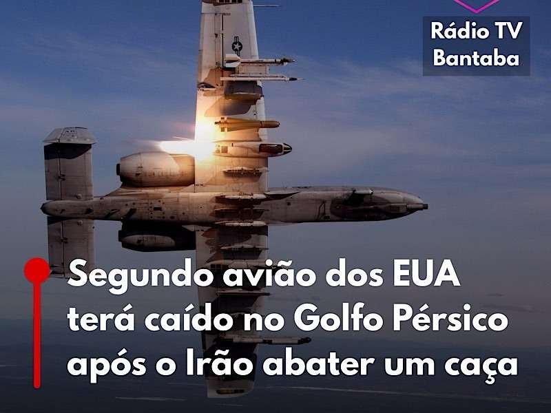 Segundo avião dos EUA terá caído no Golfo Pérsico — após o Irão abater um caça