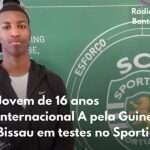 Jovem internacional guineense de 16 anos realiza testes no Sporting