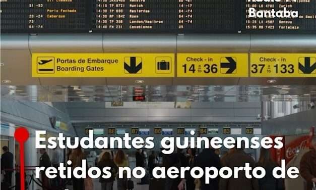 Estudantes guineenses retidos no aeroporto de Lisboa sem apoio adequado